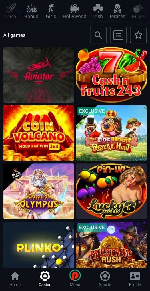 pin up casino online